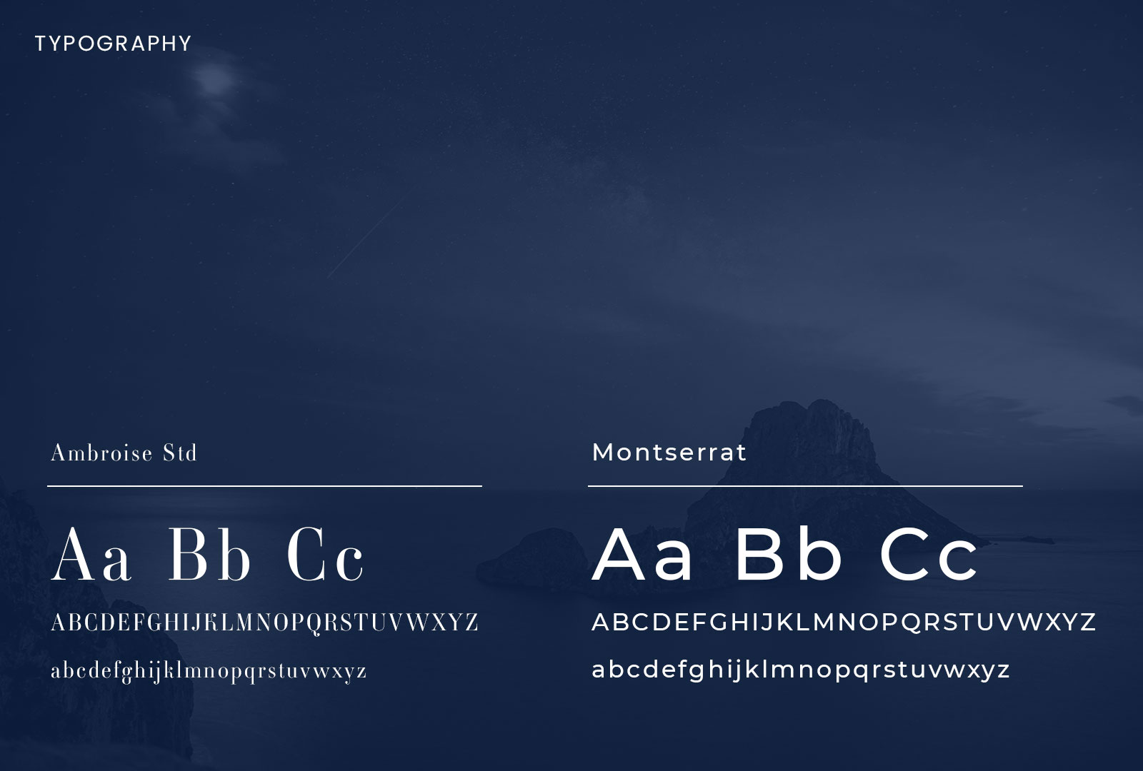 Eivissa Eternity Typography